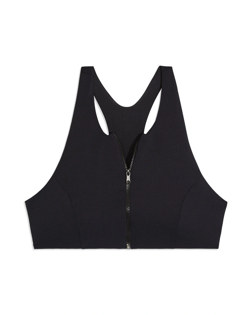 Bikini Réalta-luais Zip Toil, stíl snámha spórtúil, sármhaith, dathanna beoga, do mhná ar fad.